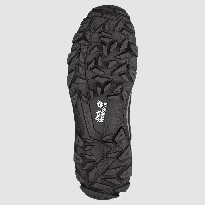Jack Wolfskin 4043871 Downhill Texapore Mid M Black/Grey Erkek Outdoor Bot