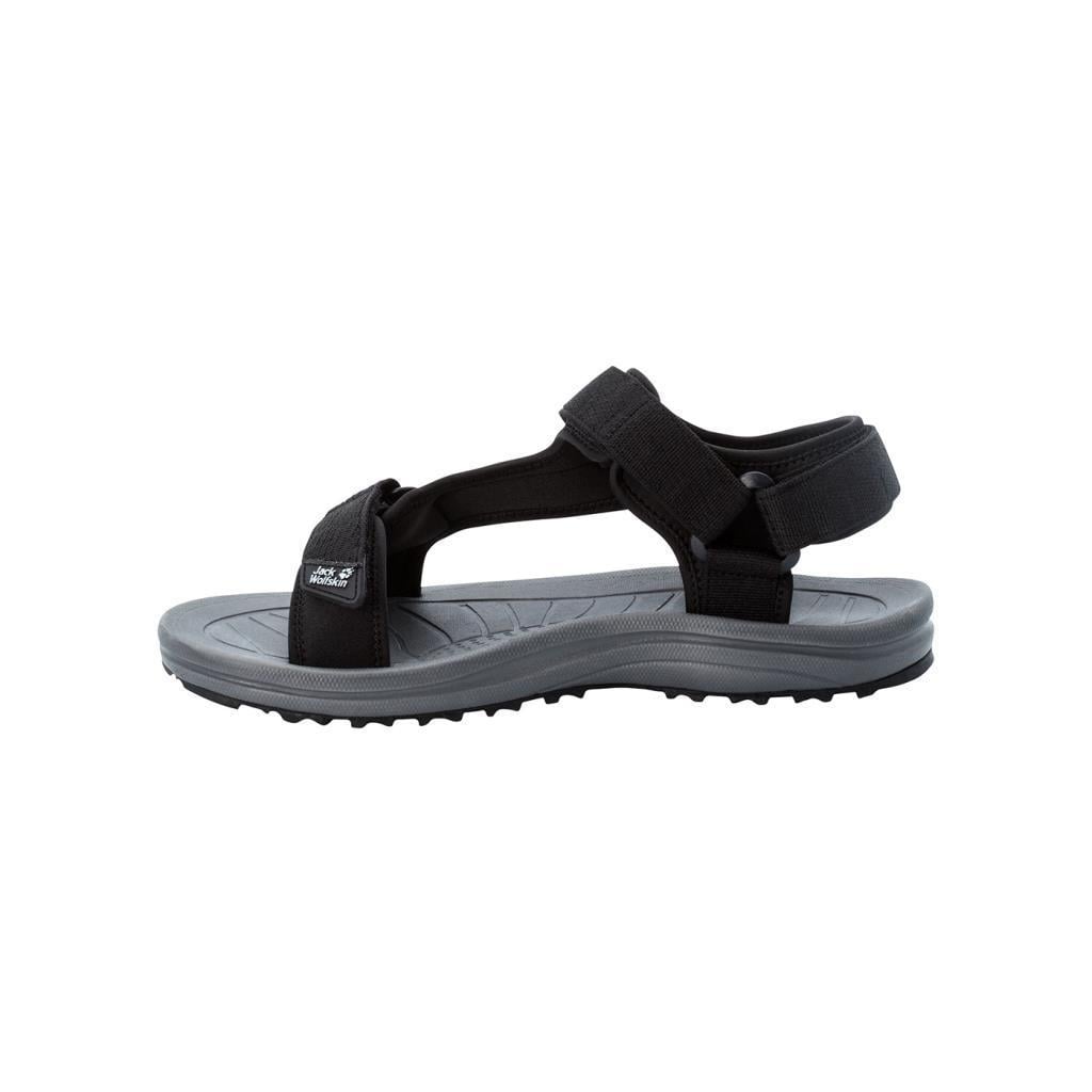 Jack Wolfskin 4052011 Wave Breaker M Black Erkek Sandalet