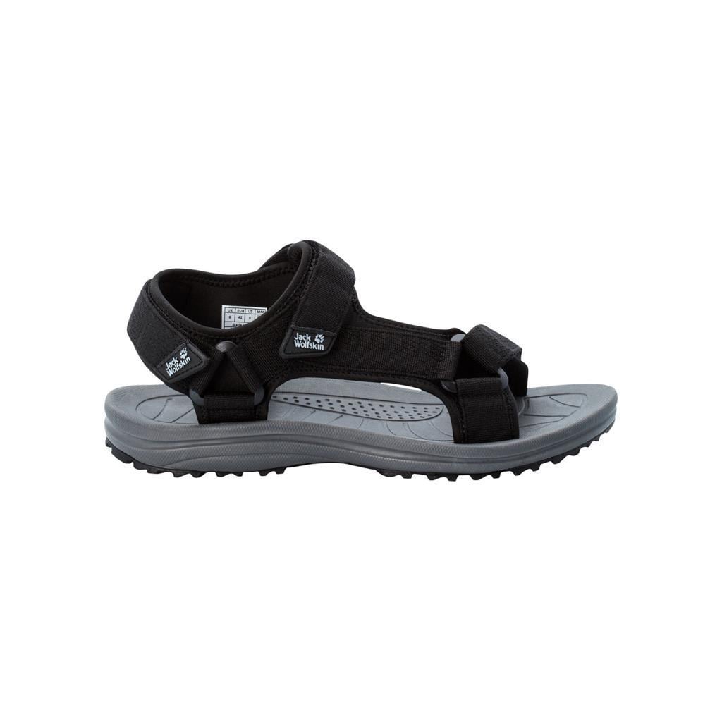 Jack Wolfskin 4052011 Wave Breaker M Black Erkek Sandalet