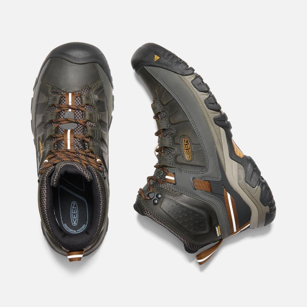 Keen 1017787 Targhee III Mid Wp Black Olive/Golden Brown Erkek Outdoor Bot