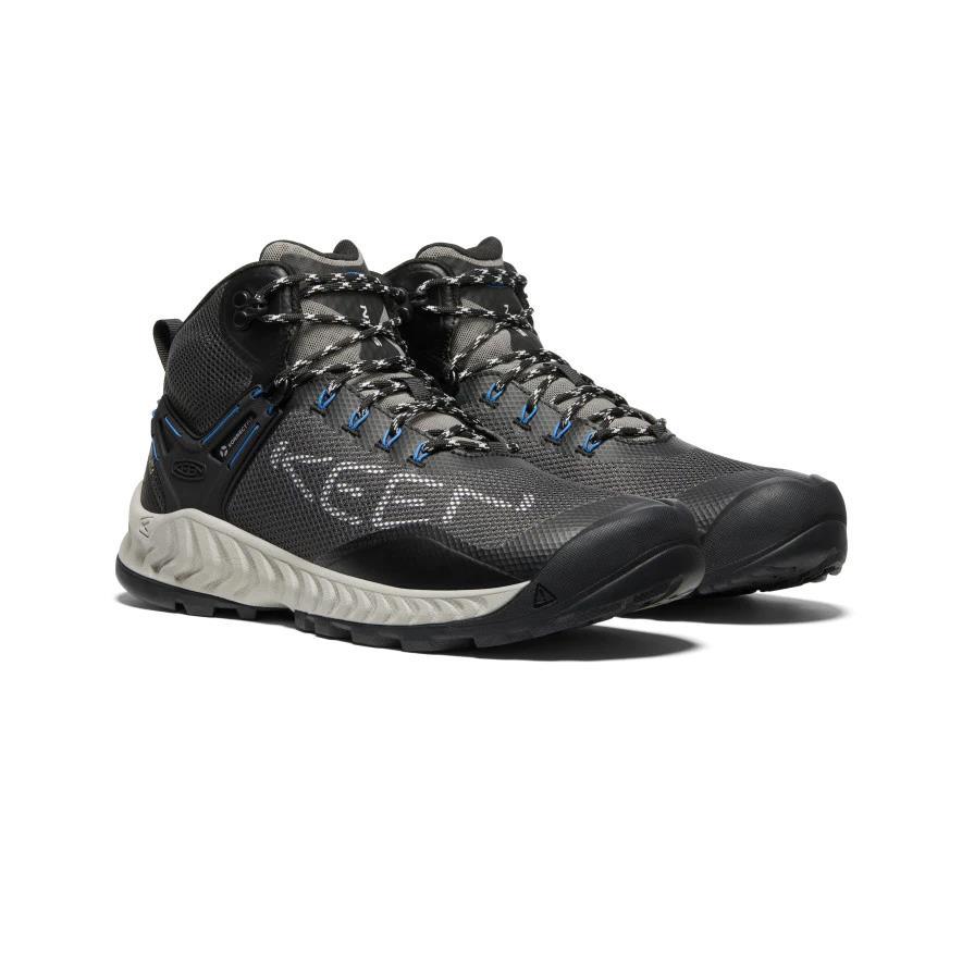 Keen 1026108 NXIS Evo Mid WP Magnet/Bright Cobalt Erkek Outdoor Bot