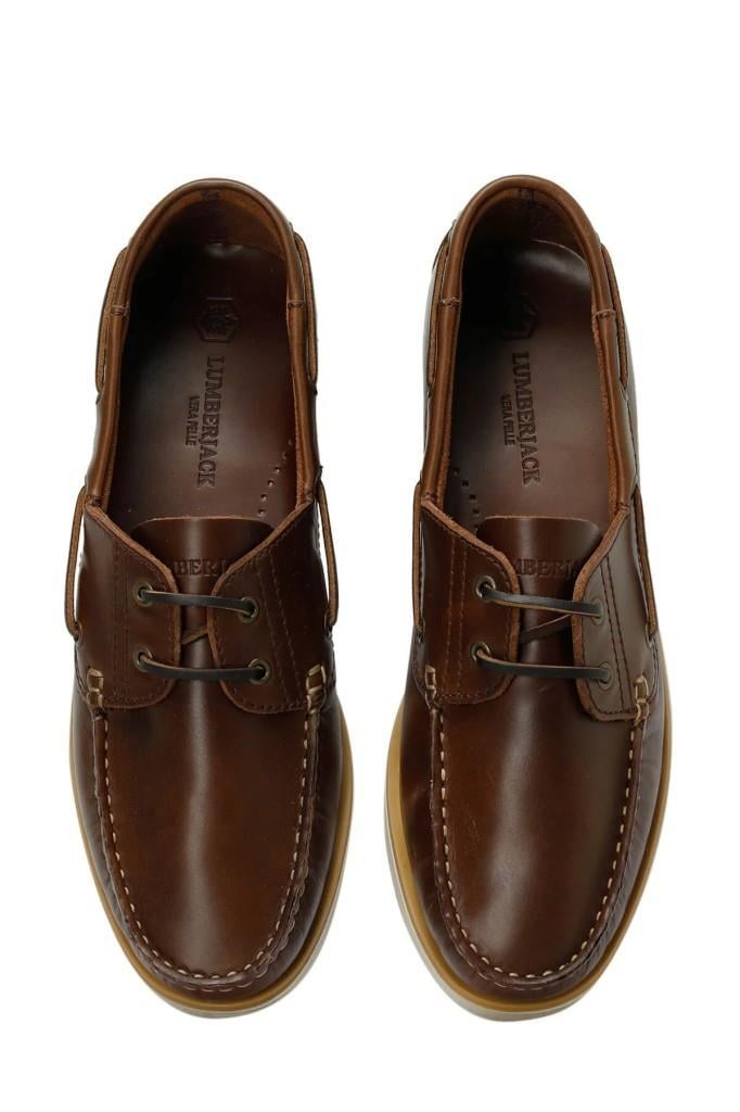 Lumberjack 101345148 Navigator M 3FX Kahve/Beyaz Erkek Günlük Ayakkabı