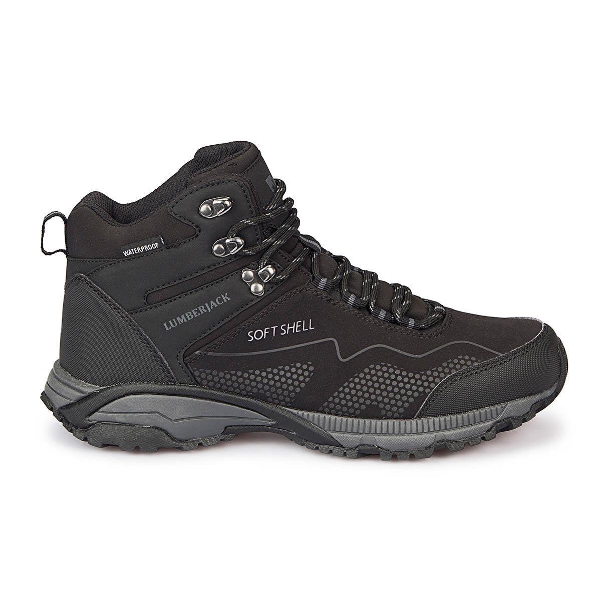Lumberjack Eagle HI Softshell Black Waterproof Erkek  Bot