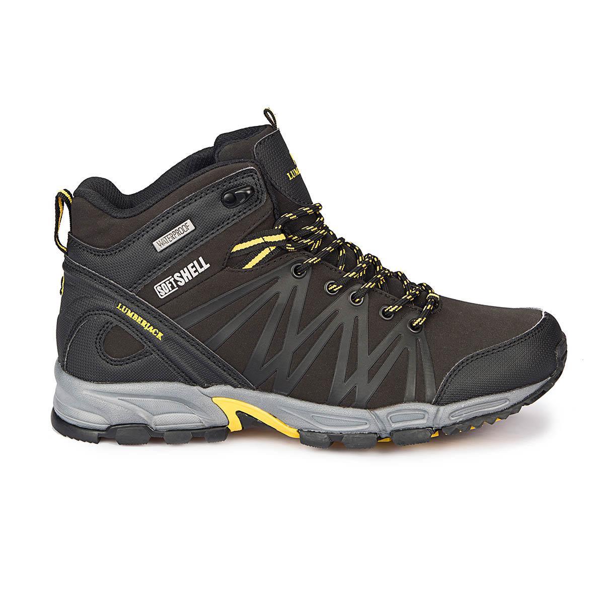Lumberjack Shell Hi Black Waterproof Erkek Outdoor Bot