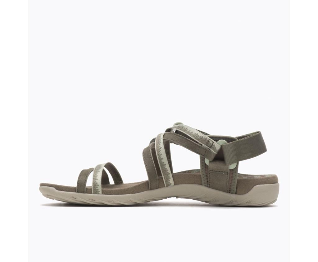 Merrell J004570 Terran 3 Cush Lattice Olive Kadın Sandalet