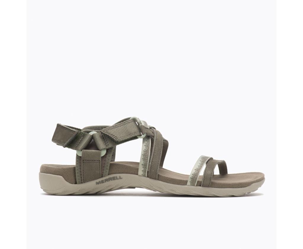 Merrell J004570 Terran 3 Cush Lattice Olive Kadın Sandalet