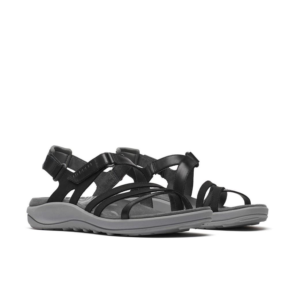 Merrell J008362 Harbor Backstrap Black Kadın Sandalet