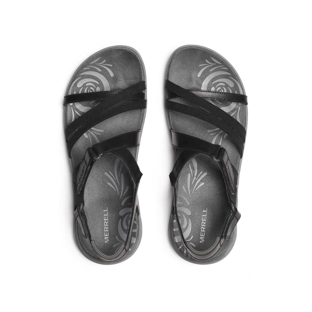 Merrell J008362 Harbor Backstrap Black Kadın Sandalet