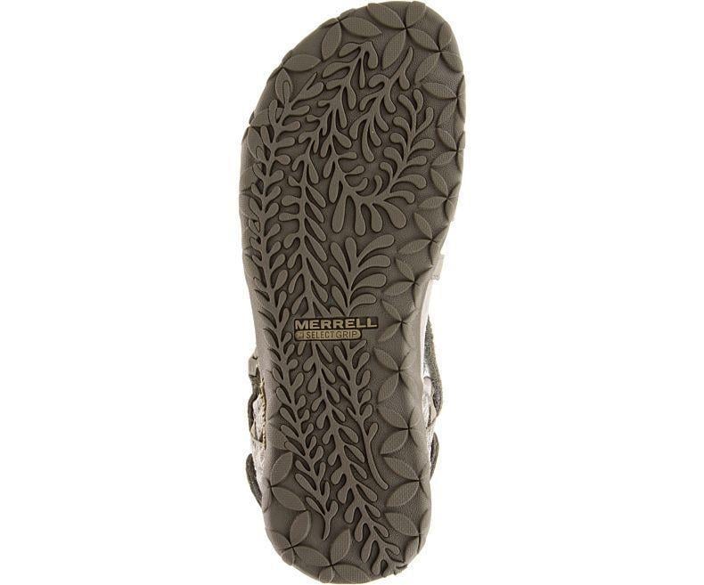 Merrell J02766 Terran Lattice 2 Taupe Taupe Kadın Sandalet
