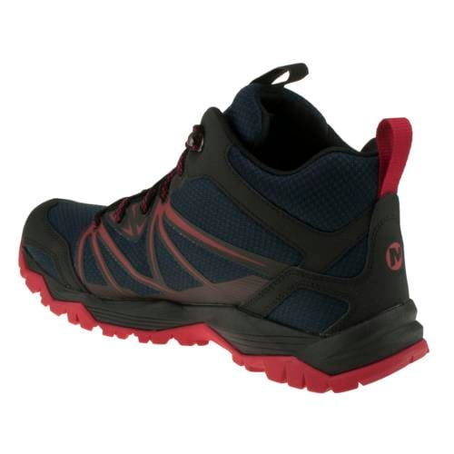 Merrell J35831 Capra Rise Mid Waterproof Navy Erkek Outdoor Bot
