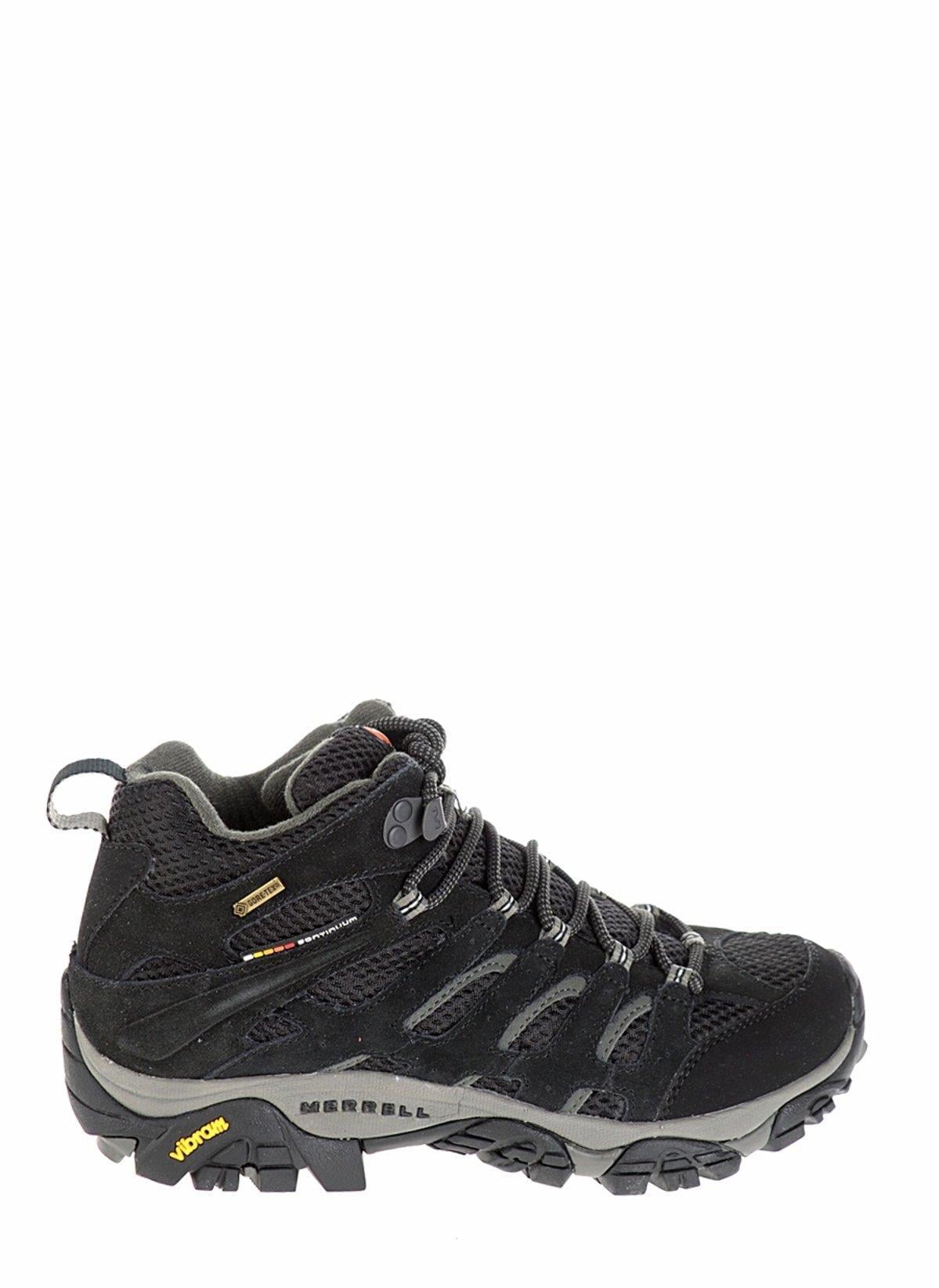 Merrell J584598 Moab Mid Goretex Black Kadın Outdoor Bot