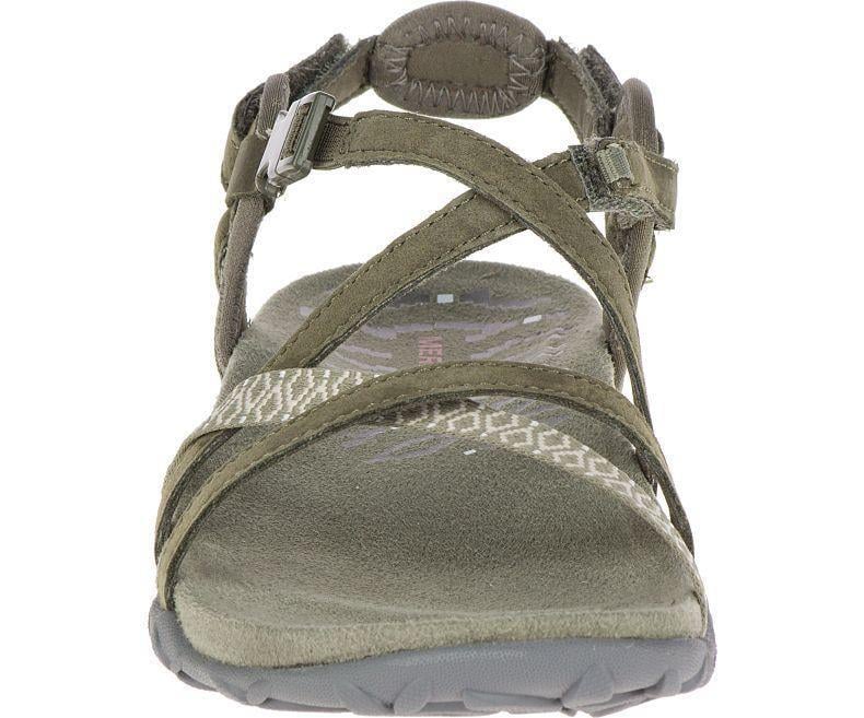 Merrell J98756 Terran Lattice 2 Dusty Olıve Poudreux Kadın Sandalet