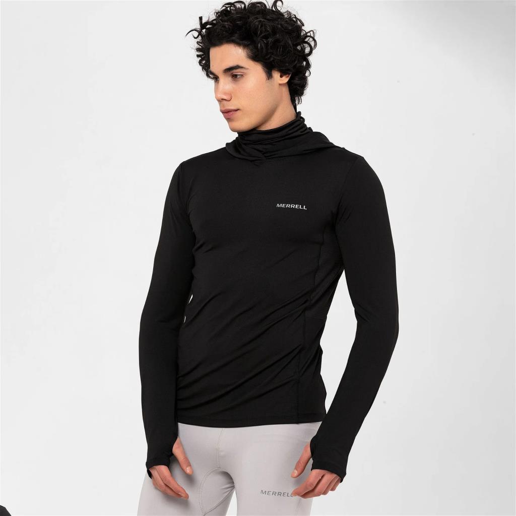 Merrell M23TRAIN Train Black Erkek Sweatshirt
