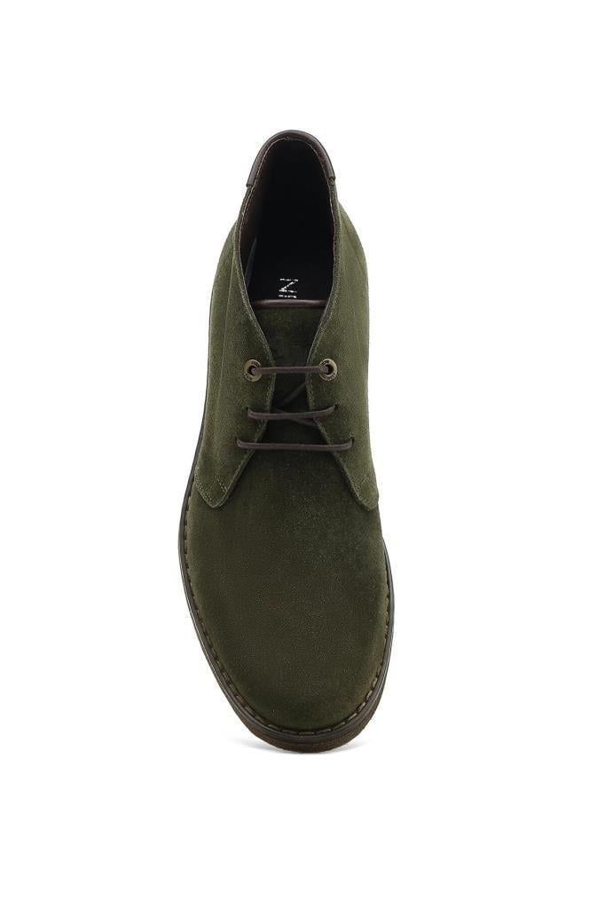 Nine West 101067726 Agello 1 PR Haki Nubuk Erkek Bot