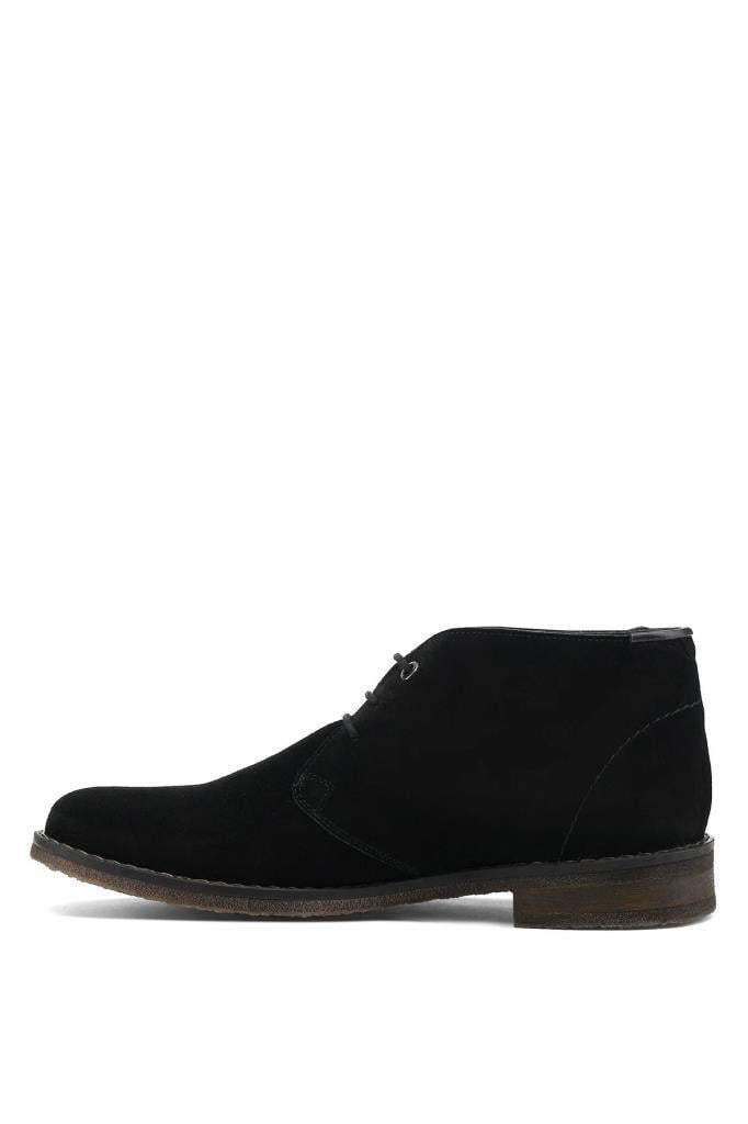 Nine West 101067727 Agello 1 PR Siyah Nubuk Erkek Bot
