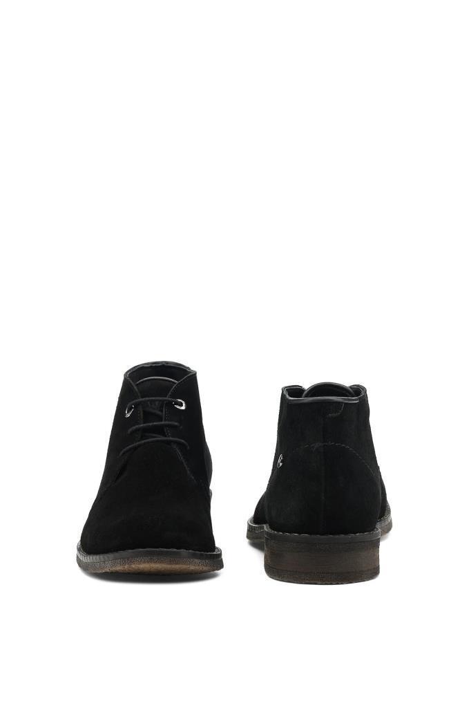 Nine West 101067727 Agello 1 PR Siyah Nubuk Erkek Bot