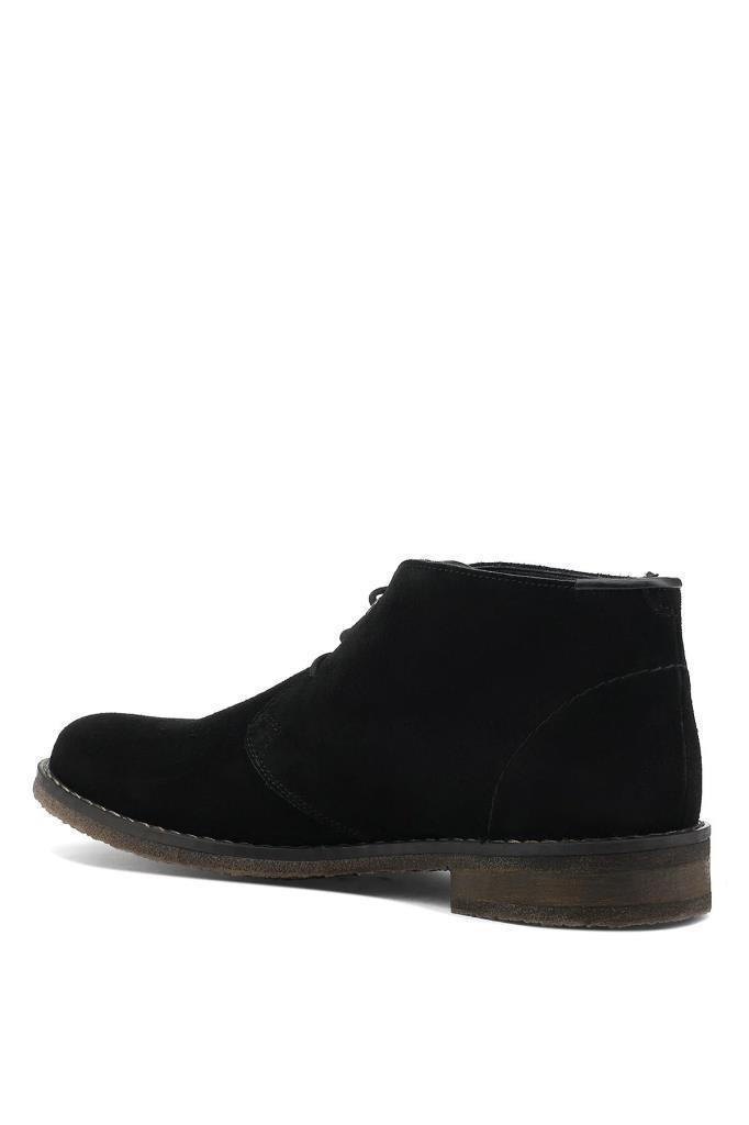 Nine West 101067727 Agello 1 PR Siyah Nubuk Erkek Bot