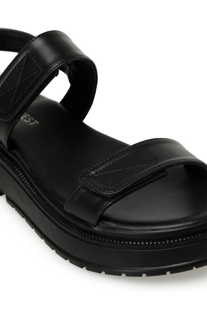 Nine West 101097278 Gizzy 2FX Black Kadın Sandalet