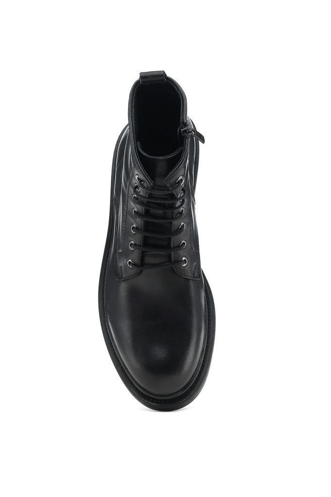 Nine West Stephen 1PR 101067834 Siyah Deri Erkek Bot