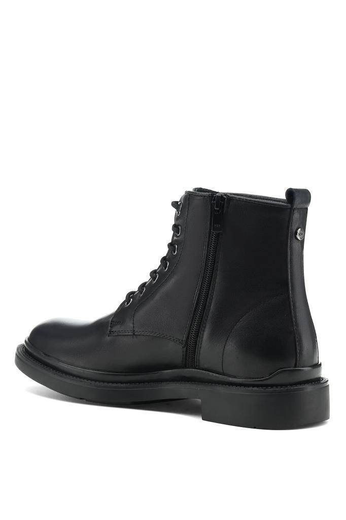 Nine West Stephen 1PR 101067834 Siyah Deri Erkek Bot