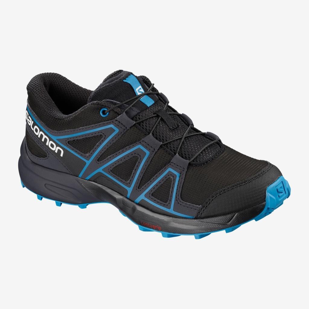 Salomon 404820 Speedcross J Black/Graphite/Hawaiian Surf Kadın Outdoor Ayakkabı