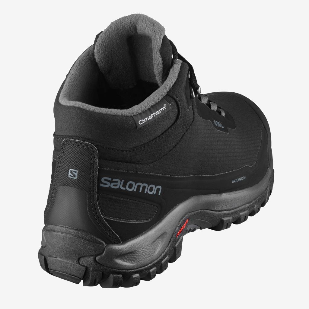 Salomon 411104 Shelter CS WP Black/Ebony/Black Erkek Outdoor Bot