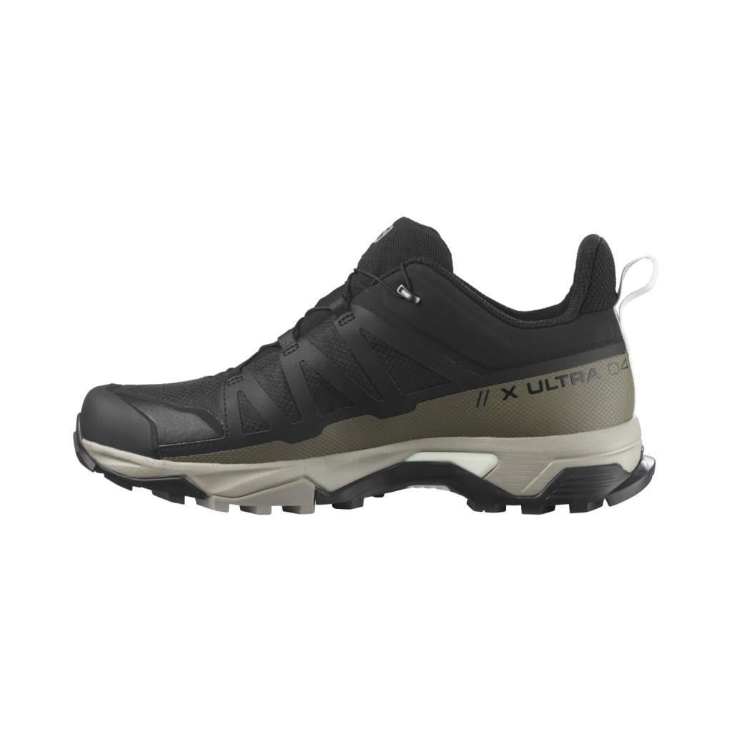 Salomon 412881 X Ultra 4 Gtx Black/Vintage Kaki/Vanilla Ice Erkek Outdoor Ayakkabı