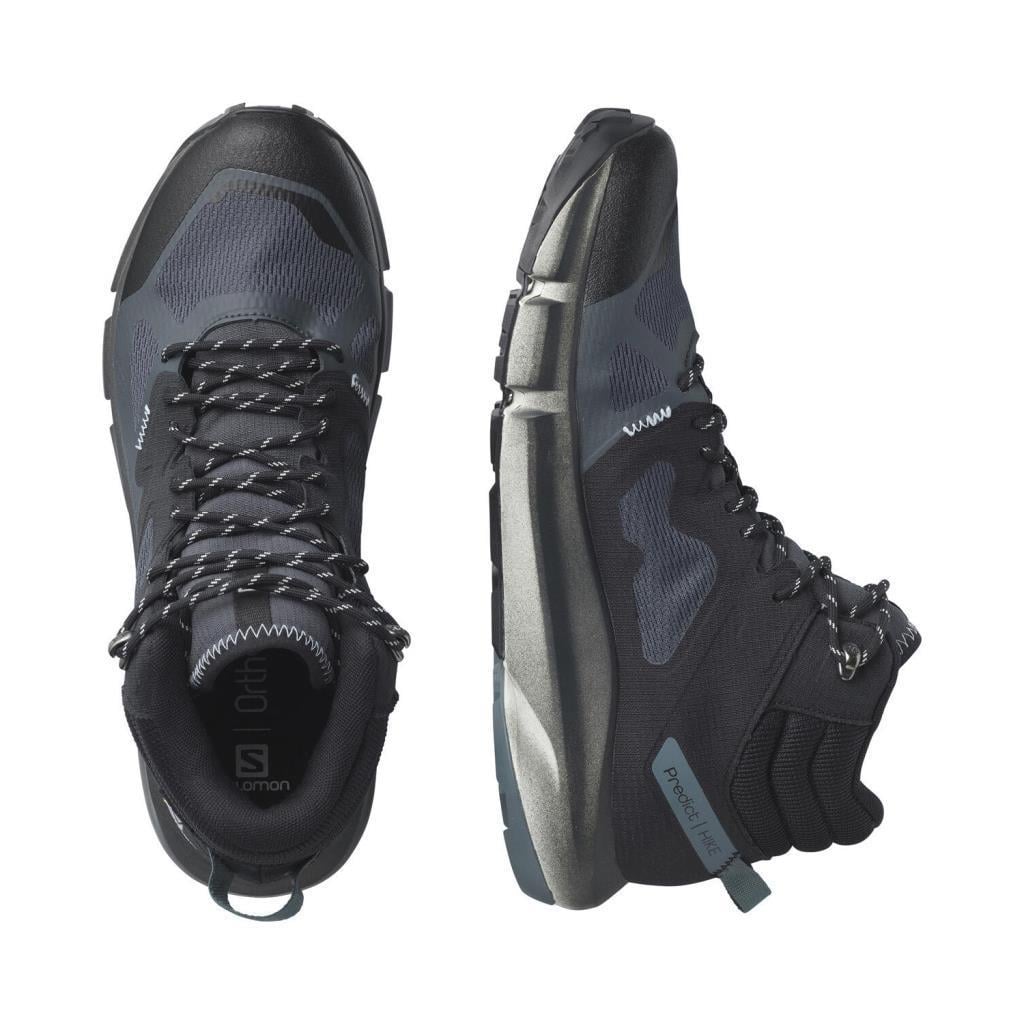 Salomon 414609 Predict Hike Mid Gtx Ebony/Black/Stormy Weather Erkek Outdoor Bot