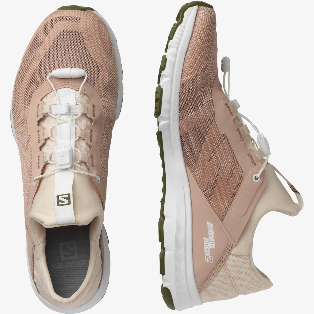 Salomon 416108 Amphib Bold 2 W Sirocco/Sun Kiss/Olive Night Kadın Aqua Ayakkabı