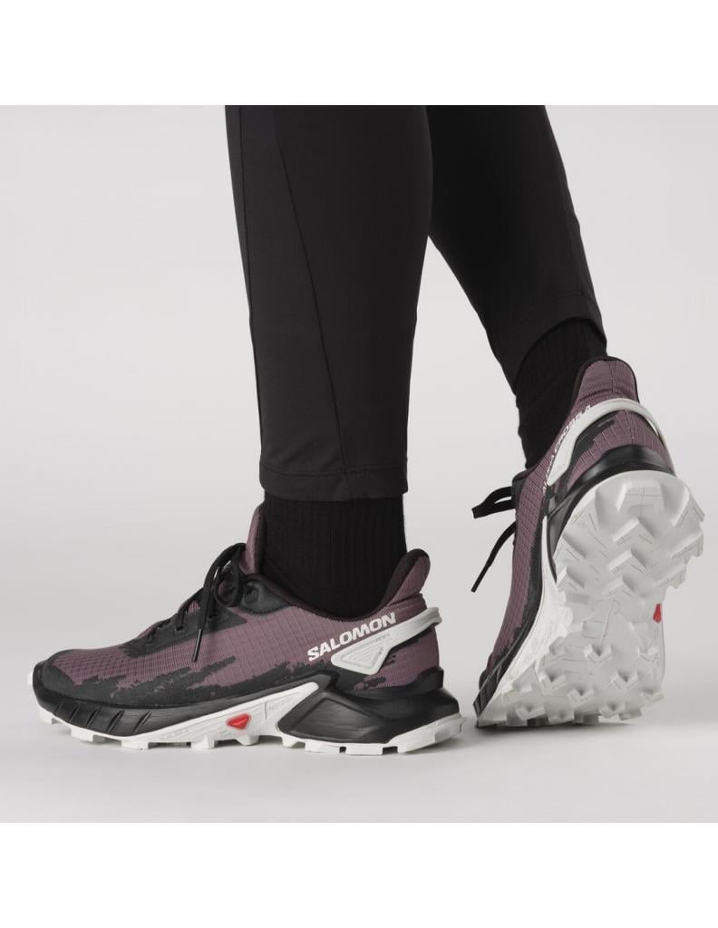 Salomon 417252 Alphacross 4 W Moonscape Black/Lunar Rock Kadın Outdoor Ayakkabı