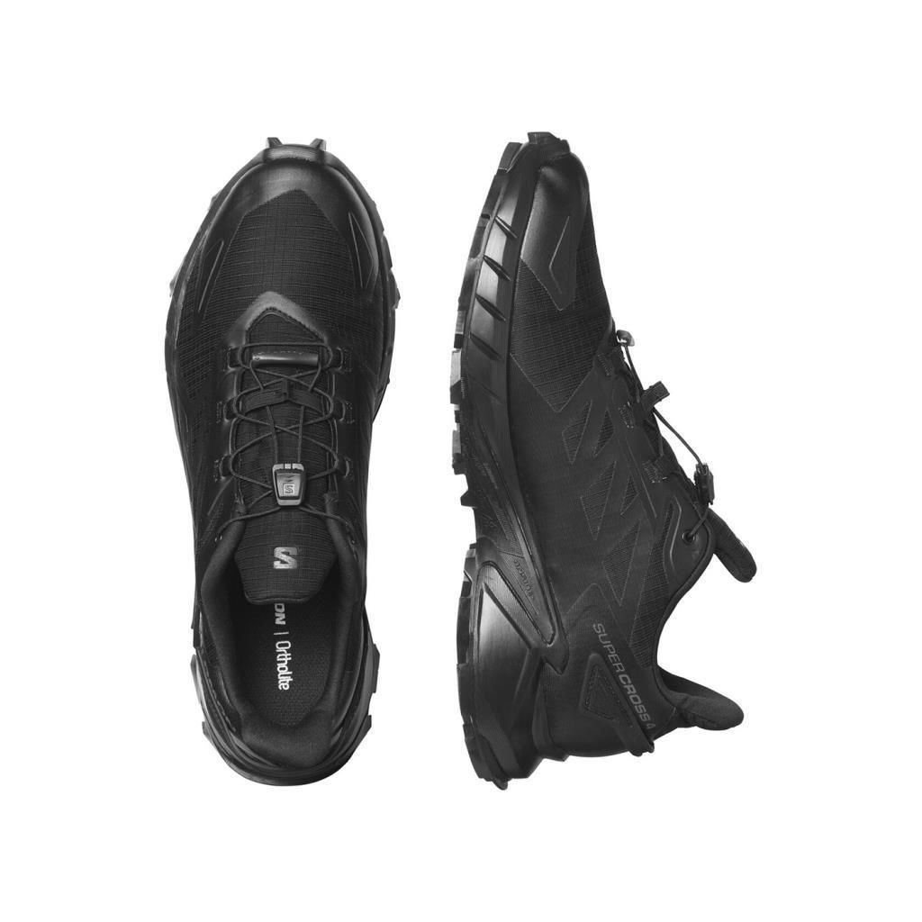 Salomon 417316 Supercross 4 Gtx Black/Black/Black Erkek Outdoor Ayakkabı
