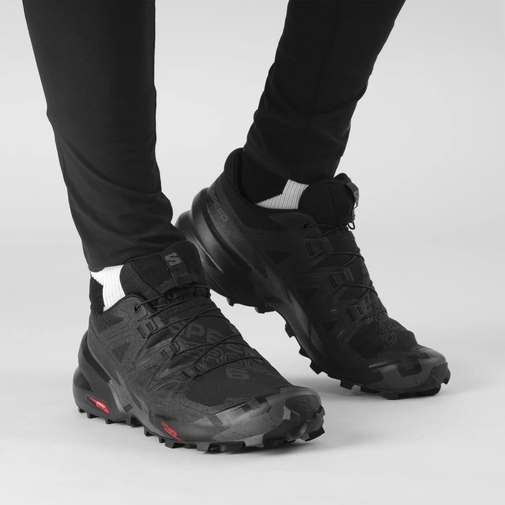 Salomon 417379 Speedcross 6 Black/Black/Phantom Erkek Outdoor Ayakkabı