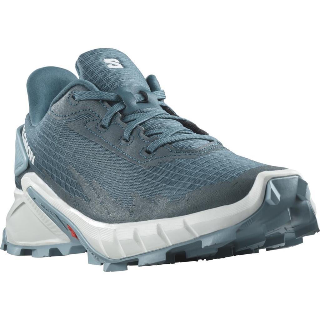 Salomon 471167 Alphacross 4 W Stargazer White Stone Blue Kadın Outdoor Ayakkabı