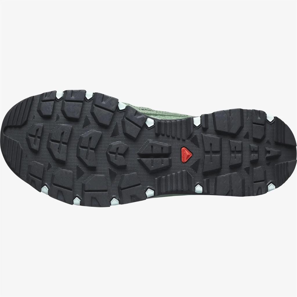 Salomon 471173 Techamphibian 5 W Laurel Wreath/Arctic Ice/Marine Blue Kadın Outdoor Ayakkabı