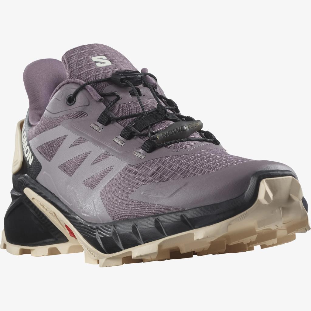 Salomon 472052 Supercross 4 W Moonscape Black/Tender Peach Kadın Outdoor Ayakkabı