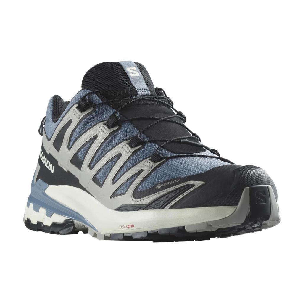 Salomon 472706 Xa Pro 3D V9 GTX Flint Stone/Black/Ghost Gray Erkek Outdoor Ayakkabı