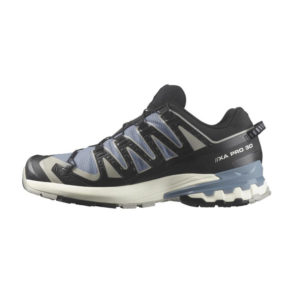 Salomon 472706 Xa Pro 3D V9 GTX Flint Stone/Black/Ghost Gray Erkek Outdoor Ayakkabı
