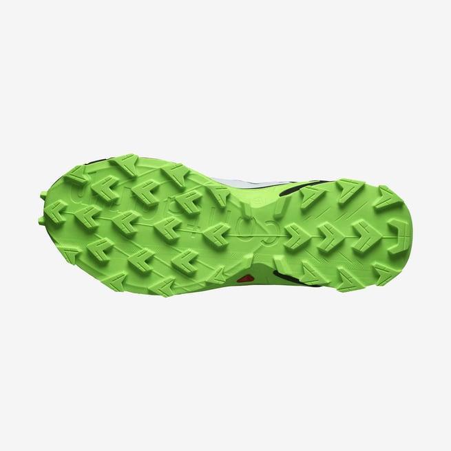 Salomon 473158 Supercross 4 Flint Stone/Black/Green Gecko Erkek Outdoor Ayakkabı
