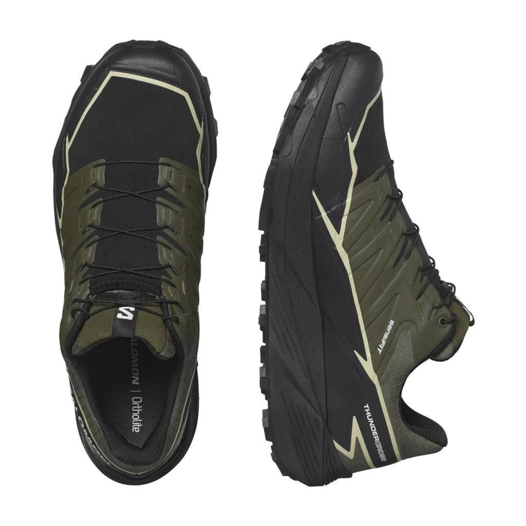Salomon 473834 Thundercross GTX Olive Night/Black/Alfalfa Erkek Outdoor Ayakkabı