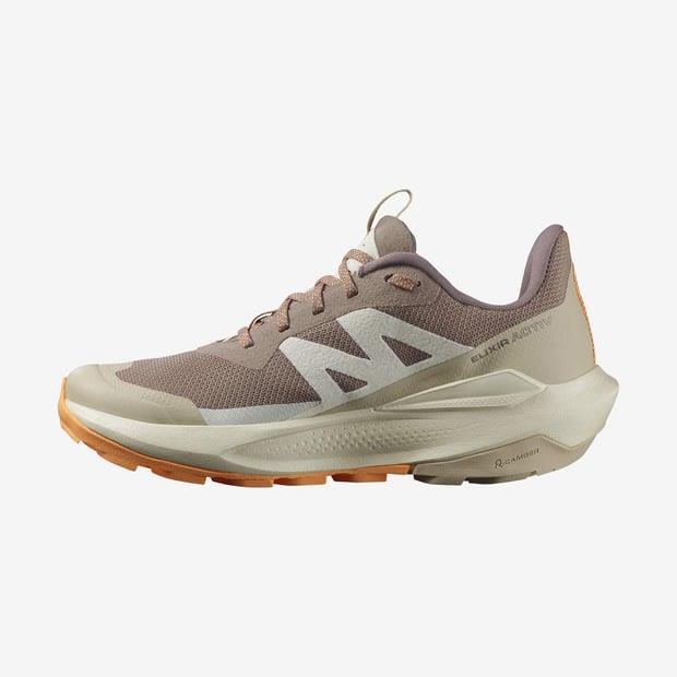 Salomon 474564 Elixir Activ GTX W Falcon/White Pepper/Papaya Kadın Outdoor Ayakkabı