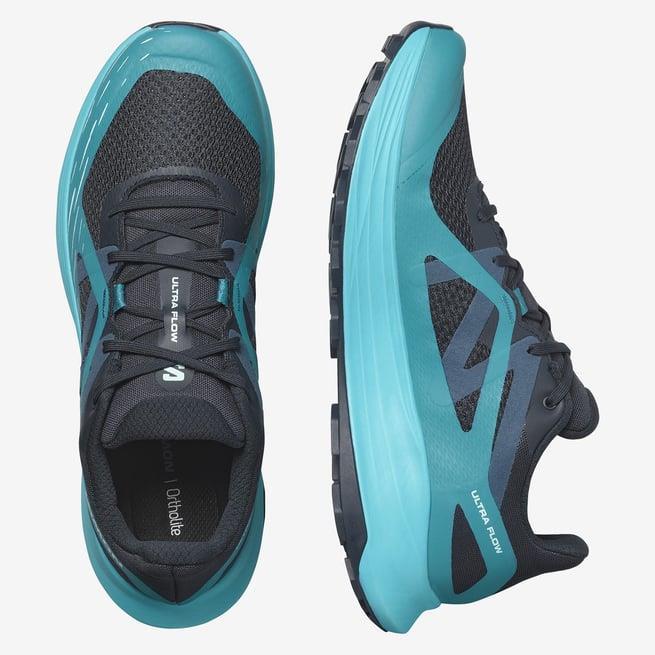 Salomon 474852 Ultra Flow Carbon/Tahitian Tide/Deep Dive Erkek Outdoor Ayakkabı