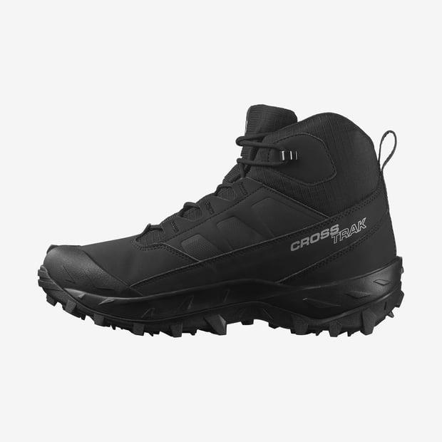 Salomon 475702 Crosstrak WP Black/Black/Asphalt Erkek Outdoor Bot