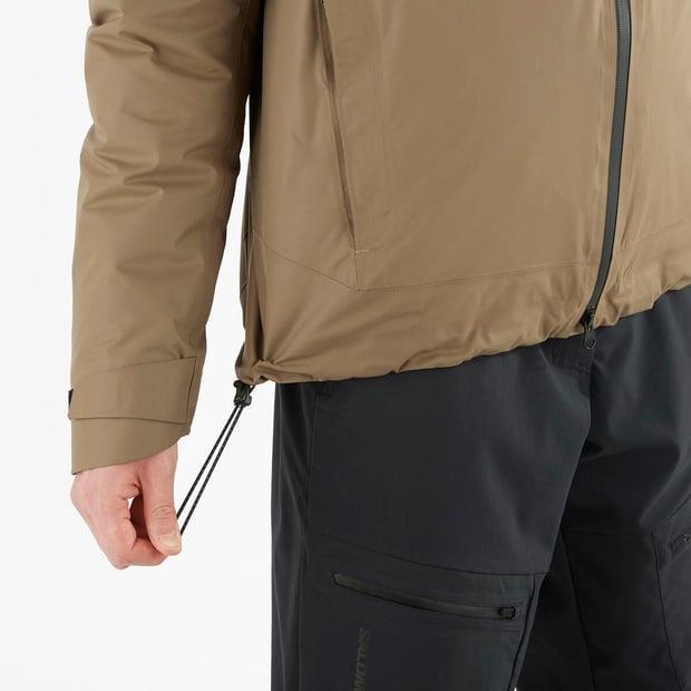 Salomon LC2353100 Patroller 3IN1 Down JKT M Shitake Erkek Outdoor Ceket
