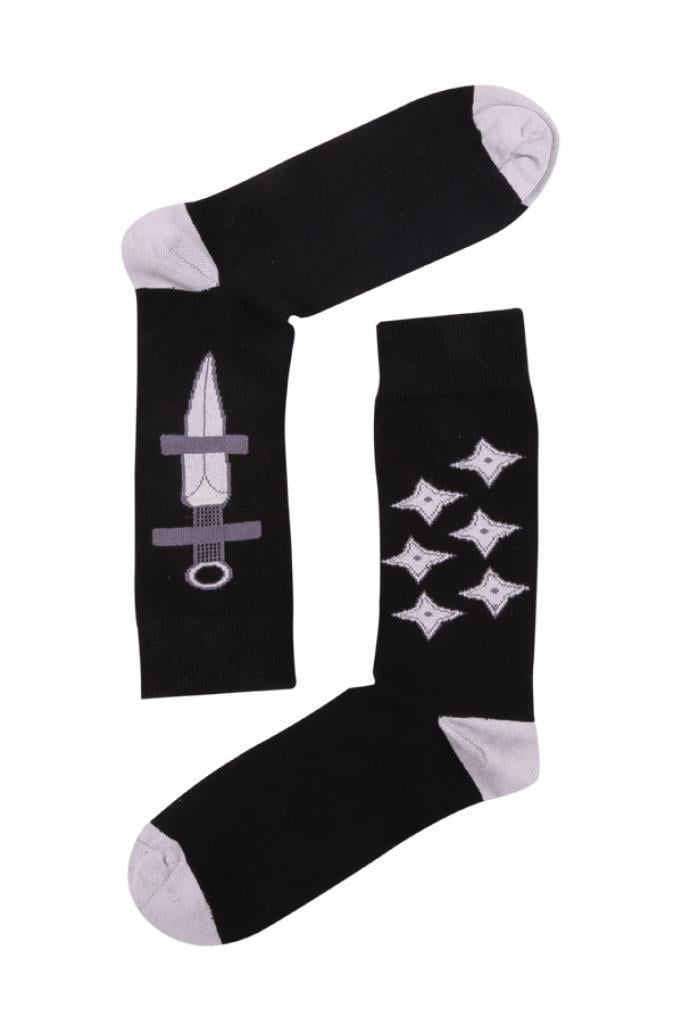 Socks Copmpany Siyah-Hançerli Erkek Çorap