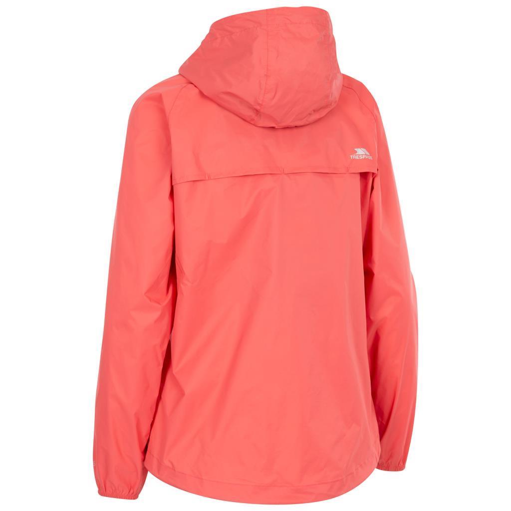 Trespass FAJKRAM30018 Qikpac Female TP75 Peach Plus Kadın Yağmurluk