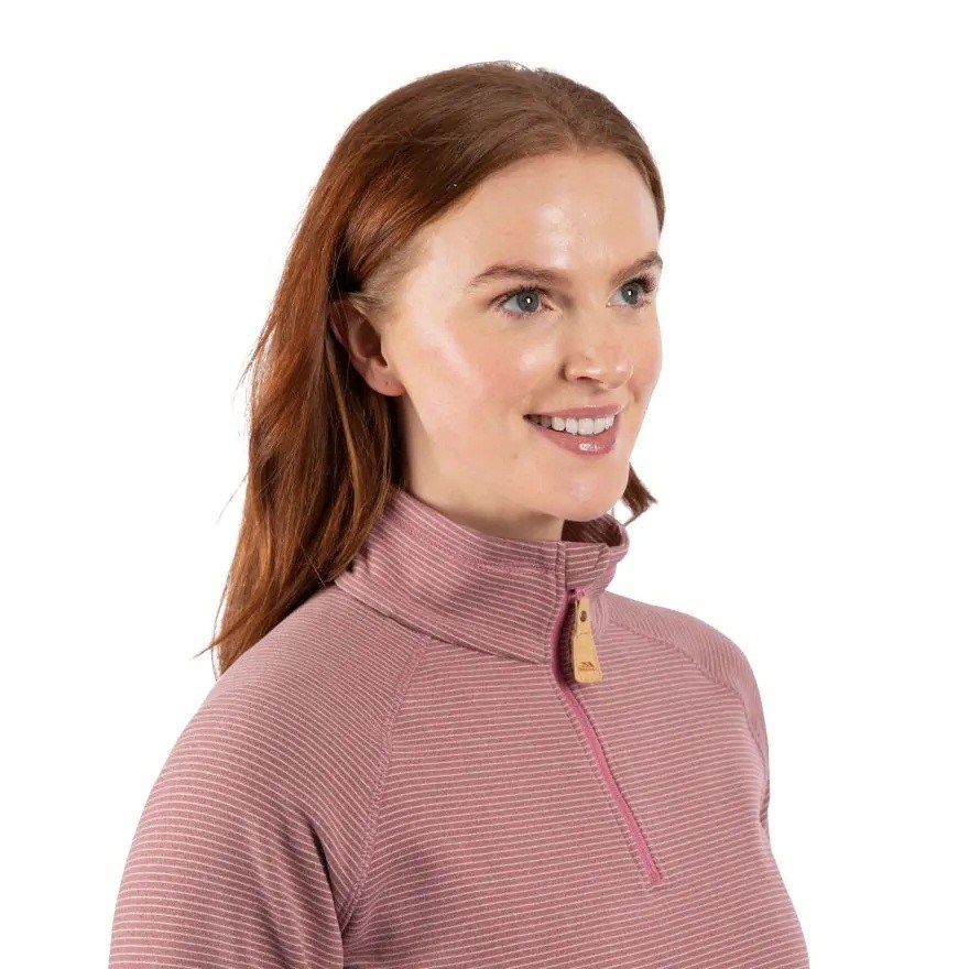 Trespass FATOLSTR0032 Olga Female Casual Top Rose Blush Marl Kadın Polar
