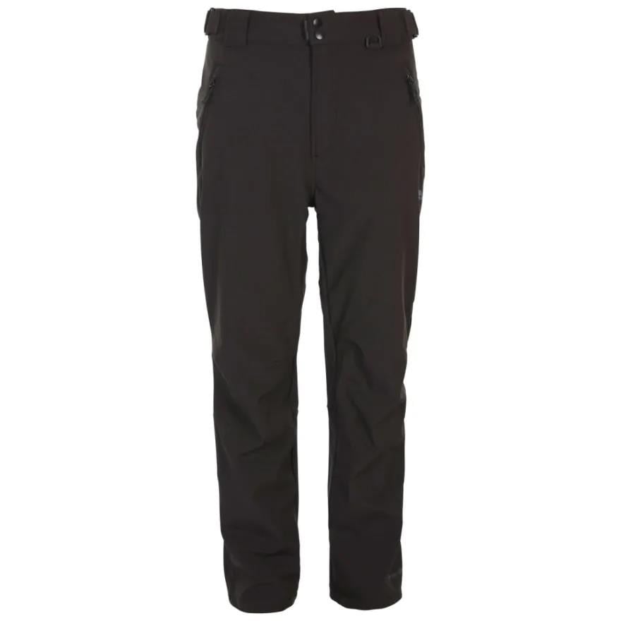 Trespass MABTRAD20002 HEMIC - MALE S/SHELL PANT Black Erkek Outdoor Pantolon