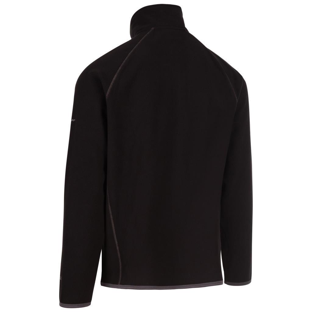 Trespass MAFLMFTR0004 Faxfleet Male Fleece AT100 Black Erkek Polar