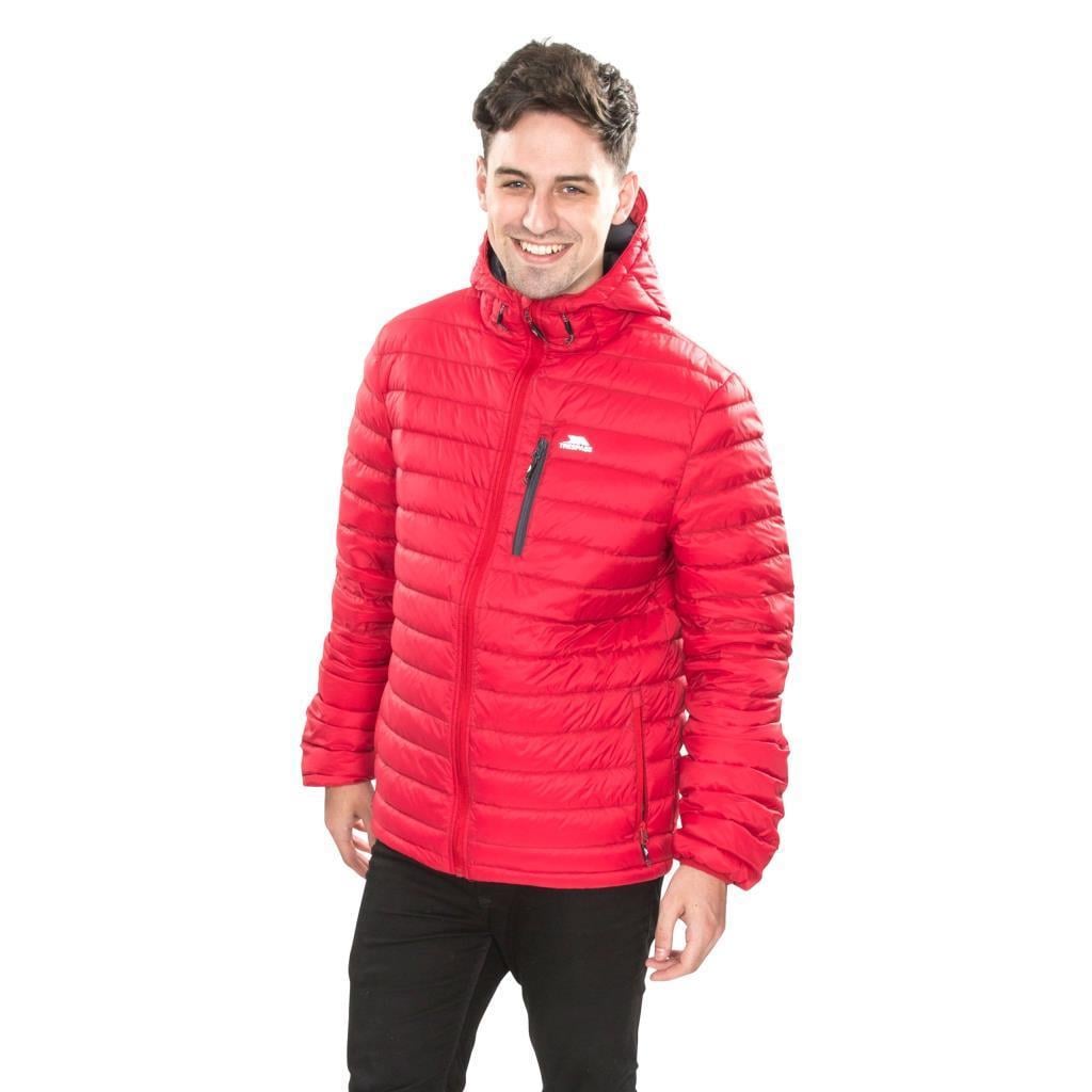Trespass MAJKDOM20001 Digby Male Down Jacket Red Erkek Outdoor Ceket