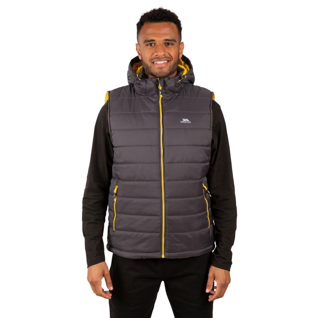 Trespass MAJKGIN20002 Franklyn Male Padded Dark Grey Erkek Outdoor Yelek